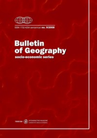 Migration processes in Polish selected metropolitan areas in the years 2000-2005. Cover Image