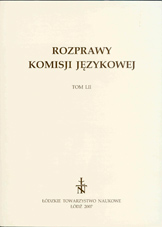 From the history of the word talent in the Polish language Cover Image