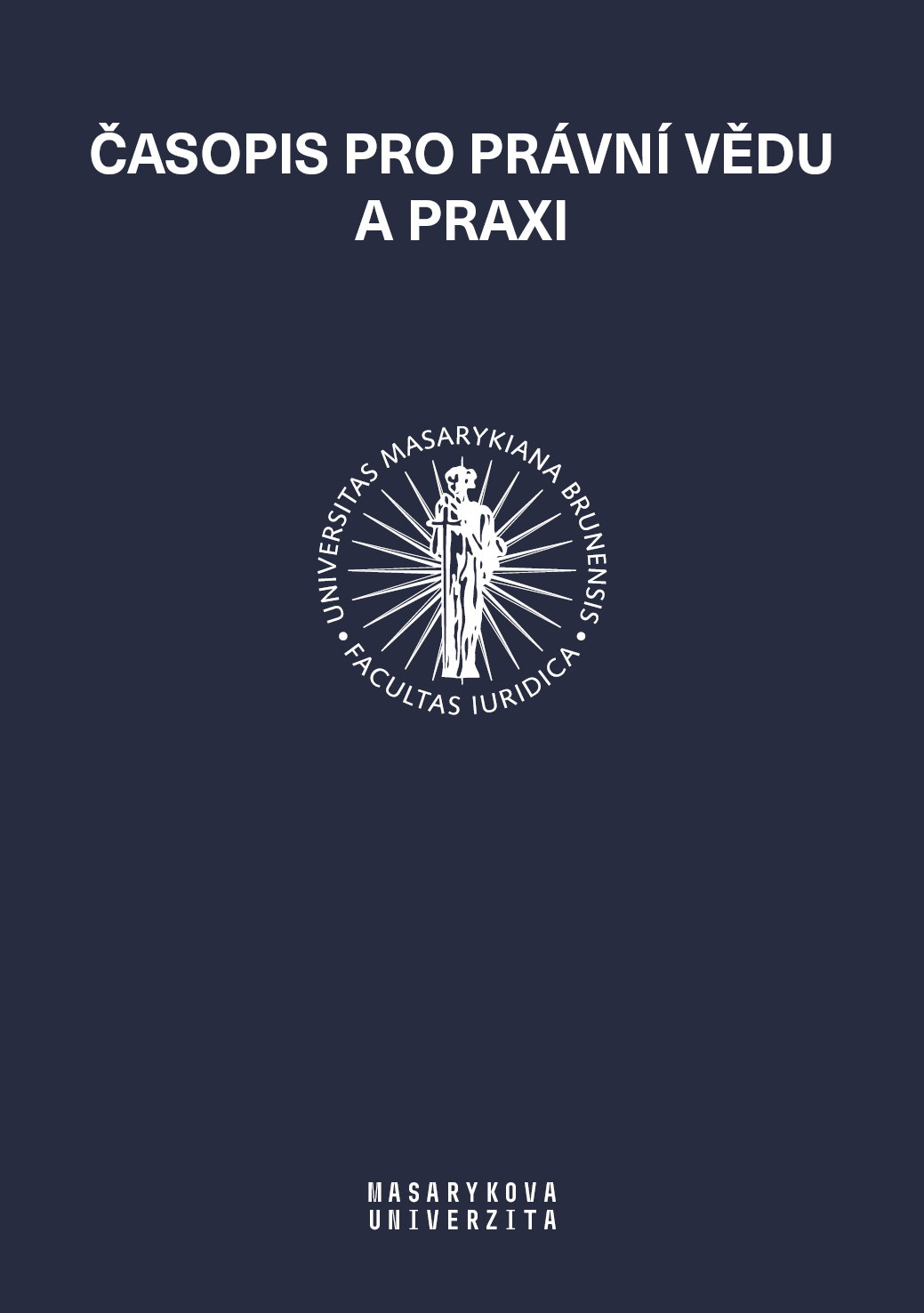 PhDr. Jan Váně, Ph.D.: Proměny spravedlnosti. Pokus o typologii Cover Image