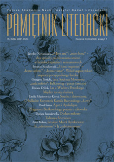 A review: Andrzej Skrendo, Poezja modernizmu. Interpretacje. Kraków [2005]. „Modernizm w Polsce”. [T.] 13  Cover Image