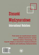 The geocultural model in the study of international relations Cover Image