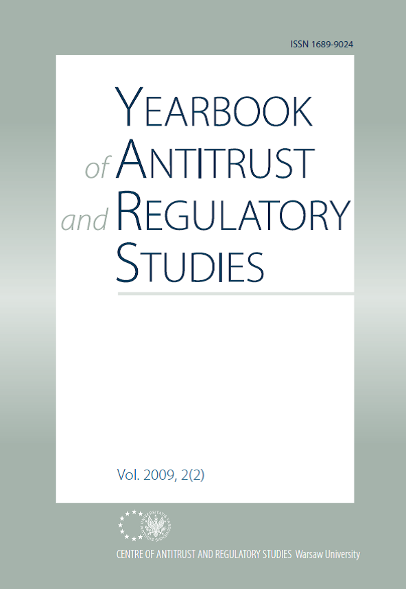 Does Competition Matter? An Attempt of Analytical ‘Unbundling’ of Competition from Consumer Welfare: A Response to Miąsik Cover Image