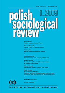 The Power of Silence?Opinion Contagion and the Surprise of the Polish 2005 Parliamentary and Presidential Elections Cover Image