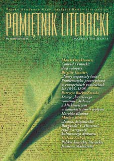 A review of: Tomasz Mizerkiewicz, Nić śmiesznego. Studia o komizmie w literaturze polskiej XX i XXI wieku. Poznań 2007 Cover Image