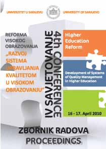 Institutional Accreditation of Higher Education Institutions in BiH: Criteria, Methodology and the European perspectives Cover Image