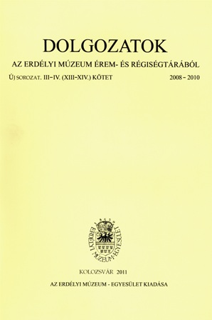 The Latest Results of the Research of the Marosvásárhely Baroque “Craftsman Circle” Cover Image