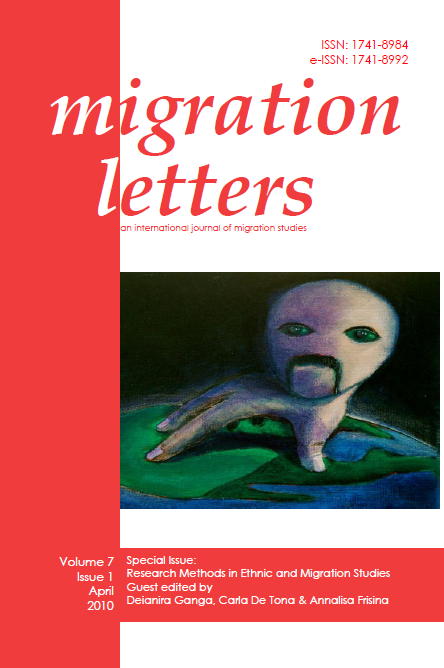 Research methods in ethnic and migration studies Cover Image