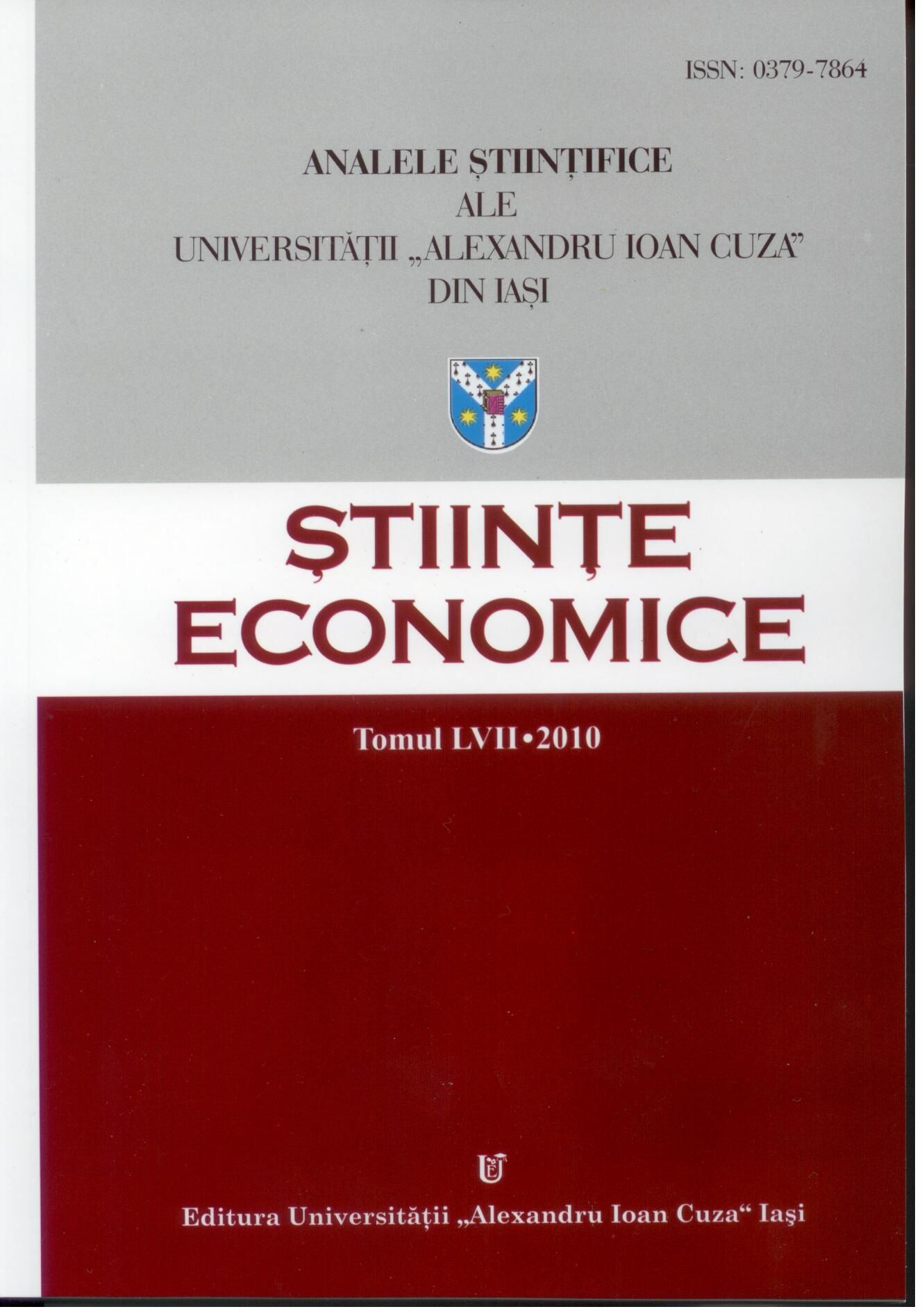 The history and the development of the financial reporting specific to the Romanian agriculture Cover Image