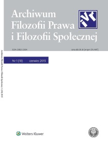 Jarosław Wyrembak monograph „Zasadnicza wykładnia znamion przestępstw. Pozycja metody językowej oraz rezultatów jej użycia” from the perspective of legal theory Cover Image