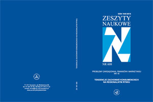 Regional differentiation of expenditures on consumer goods and services in Poland in years 2002–2008 Cover Image