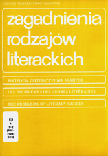 Materials to “The Companion of the Literary Genres” Cover Image