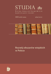 Major trends in the Polish rural areas including deagrarisation and the rise of non-agricultural business activities. Cover Image