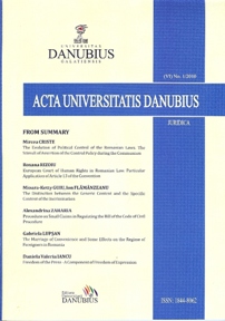 The Evolution of Political Control of the Romanian Laws 
The Stimuli of Assertion of the Control Policy during the Communism Cover Image