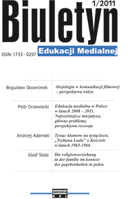 Axiology in film communication – prospect spectator Cover Image