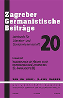 Kroatische Äquivalente für deutsche grammatikalisierte Passivkonstruktionenn Cover Image