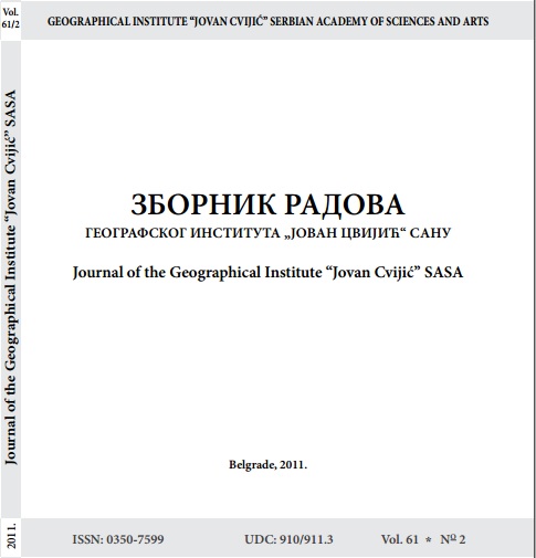 GEOLOGICAL EVALUATION OF RAVNA PLANINA IN THE FUNCTION OF WINTER TOURISM Cover Image