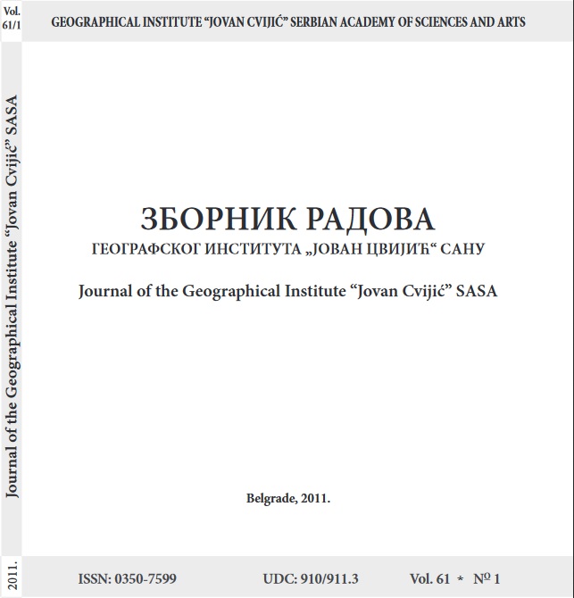 MATHEMATICAL-GEOGRAPHICAL ANALYSIS OF THE  ORIENTATION OF ST JOHN’S CHURCH OF THE STUDENICA 
MONASTERY Cover Image