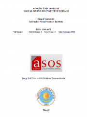 THE COMPARISON OF CONTENT ANALYSIS AND DISCOURSE ANALYSIS WHICH ARE USED IN SOCIAL SCIENCES Cover Image