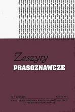 TWO DECADES OF FREEDOM. THE DISCOURSE ON POLAND IN AMERICAN NEWSPAPERS IN 1989–2009 Cover Image