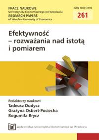 Nature and dynamics of changes of selected determinants of small enterprises condition under the economic crisis 2009–2010. Research results Cover Image