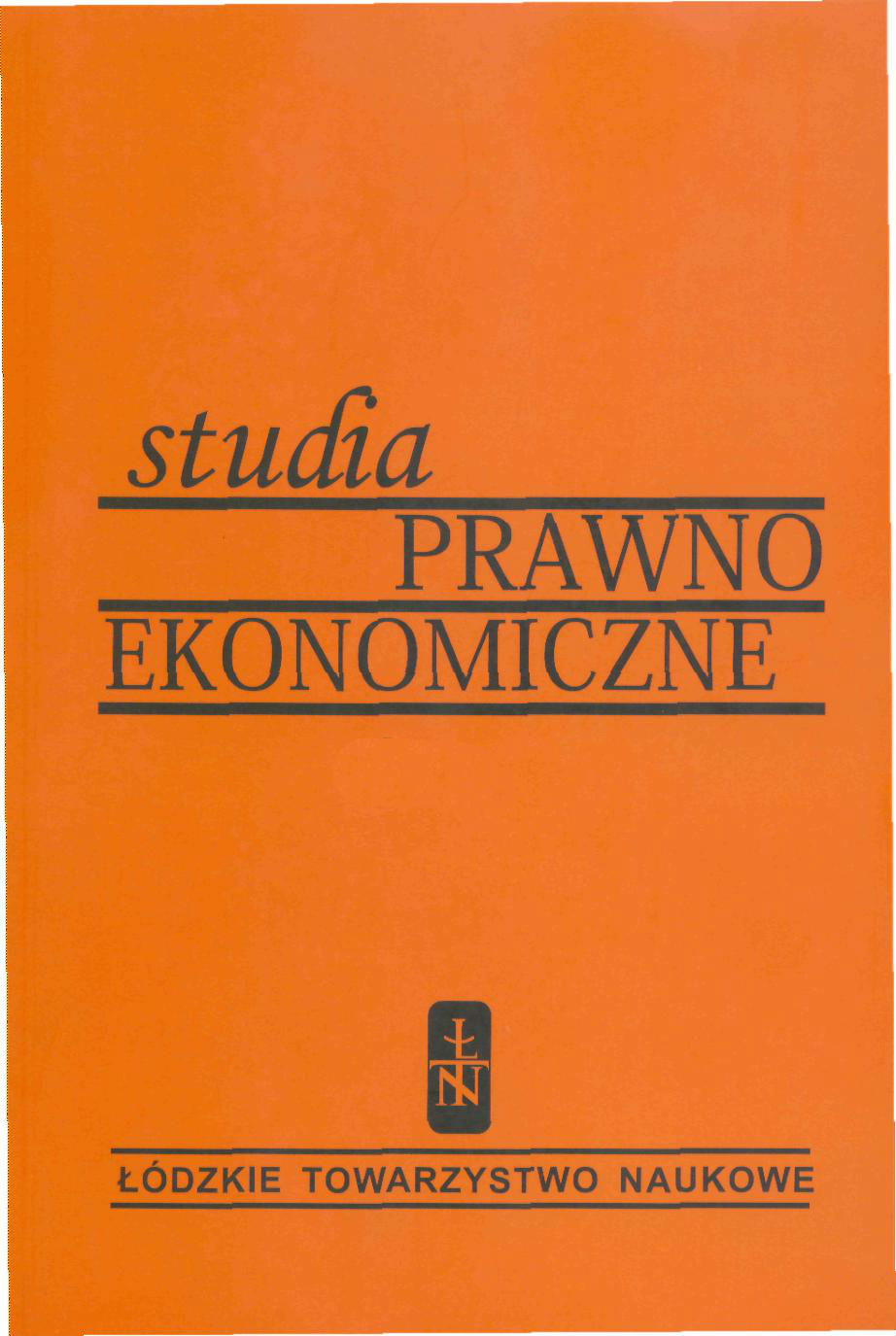 The influence of debt on enterprises value at Warsaw Stock Exchange between 2005–2010 Cover Image