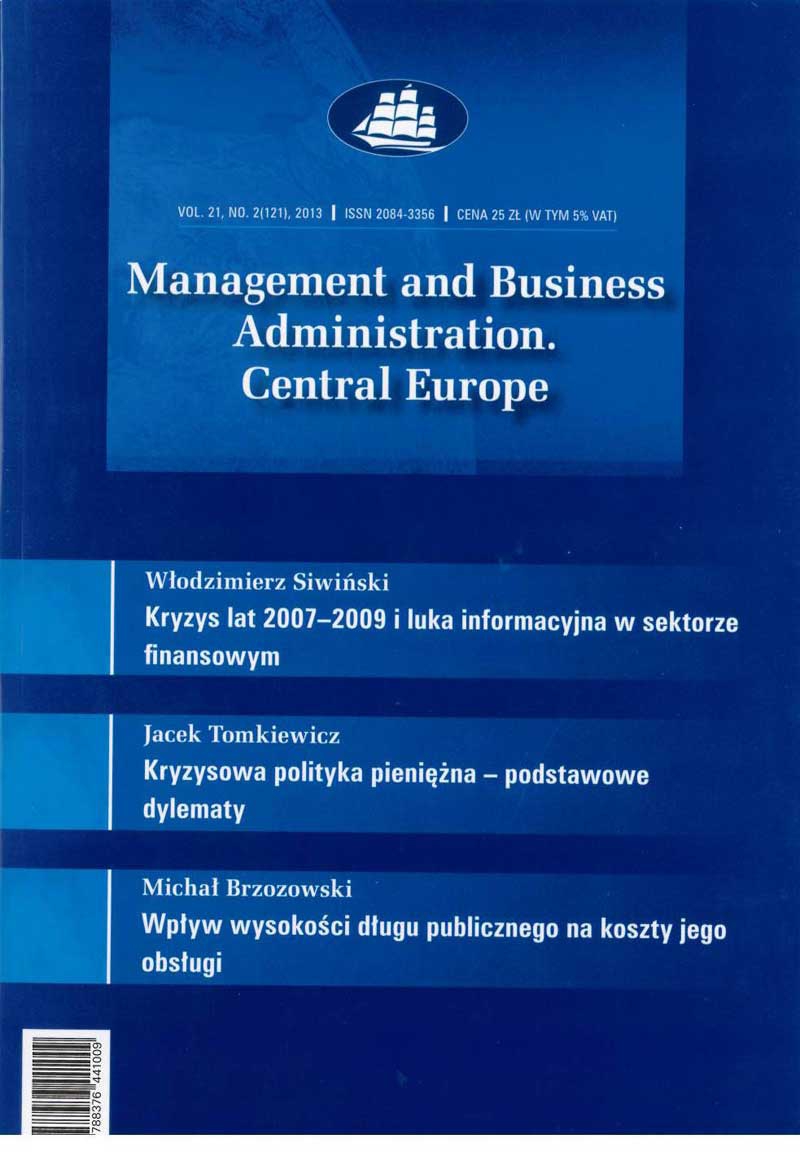 The problem of improving the efficiency of the organization by mobilization of human potential from the perspective of Knowledge Management (KM) and p Cover Image