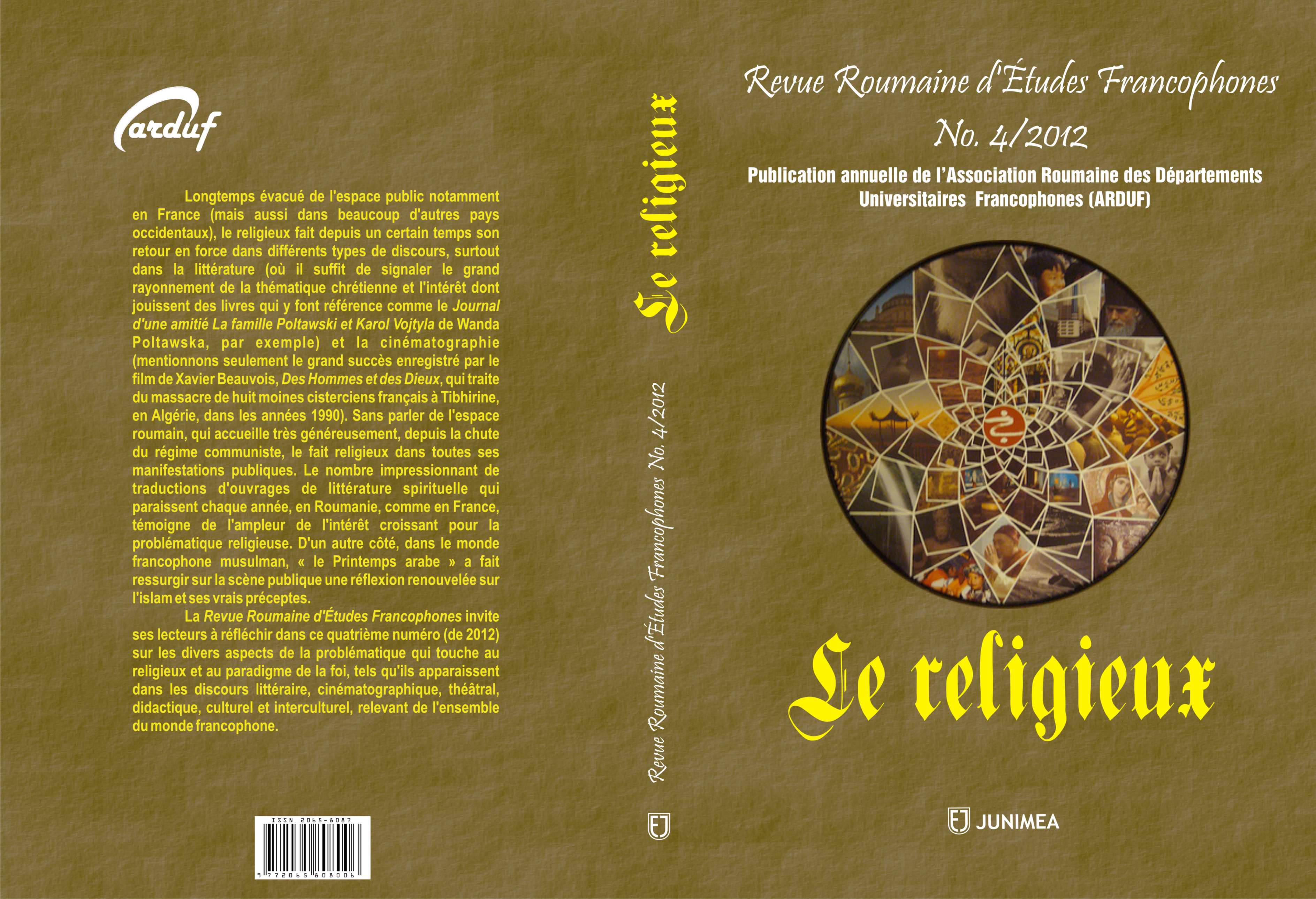 Religious Identity in Valais Space at Corinna Bille Cover Image