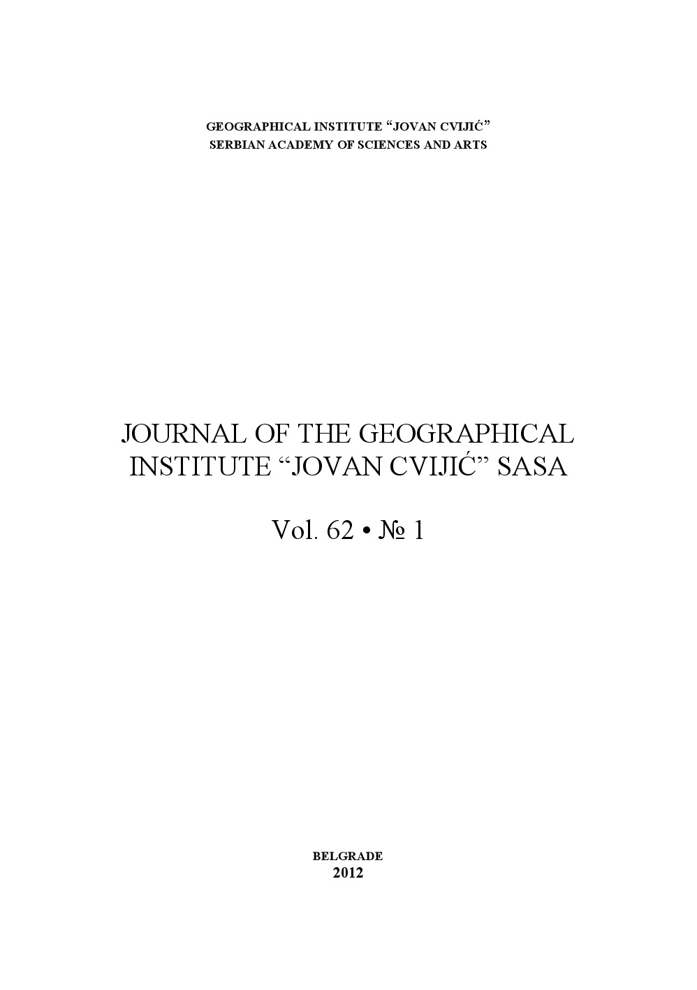 The Danube as a Development Resource - Perception and Activities of Local Administration Cover Image