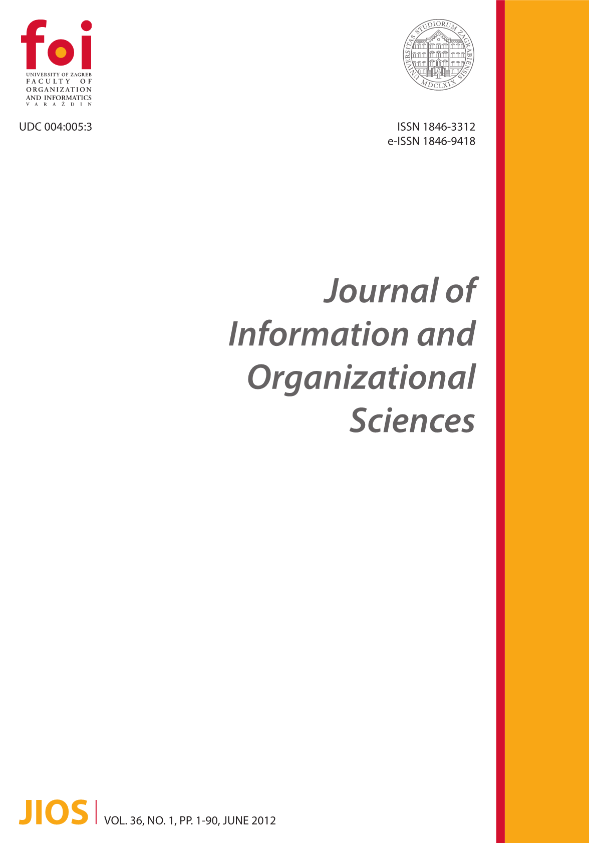 Classification of Hydrochemical Data in Reduced Dimensional Space Cover Image