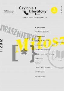 The Year of Czesław Miłosz in Literary Magazines  Cover Image