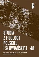 False equivalents in Belarusian­Polish linguistics Cover Image