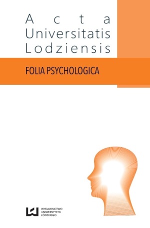 POSTTRAUMATIC GROWTH – DIFFERENTIATION ACCORDING TO THE TYPE OF EXPERIENCED EVENT, GENDER AND AGE OF EXAMINED PERSONS Cover Image