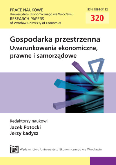 Economic implications of planning decisions and shaping spatial structure of Luboń community Cover Image