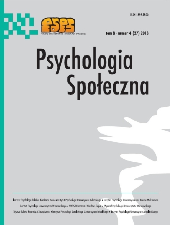 The Self standards’ complexity and recognition of subliminally exposed words with diverse affective components Cover Image