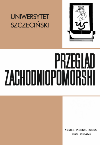 Tadeusz Białecki and the investigations of the West-Pomeranian Institute concerning the German Democratic Republic Cover Image