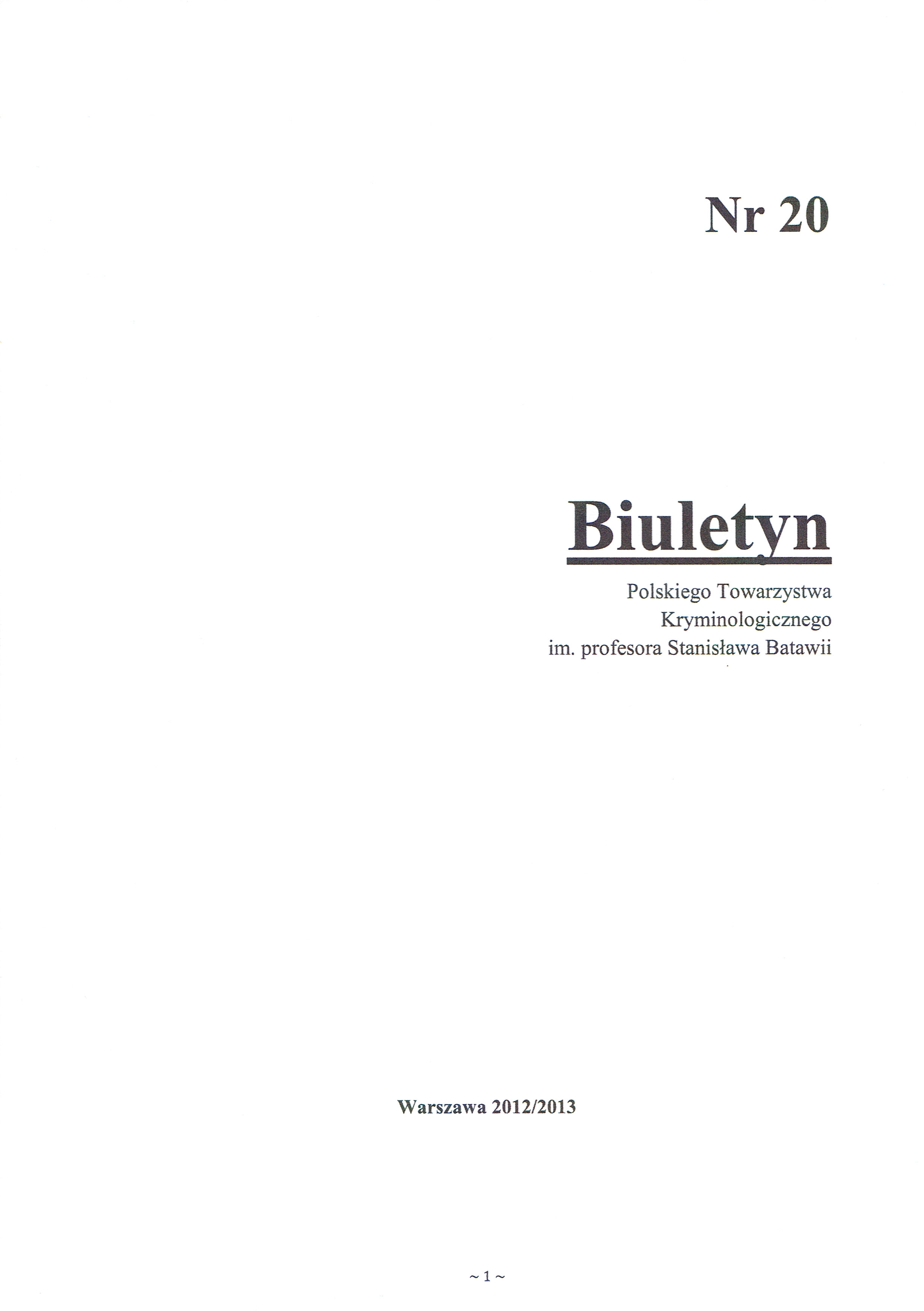 Juveniles at the cross-roads reoffending-desistance:
Role of mediation – example from Poland Cover Image