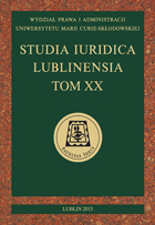 The circumstances and procedures of the taking over the duties of the President of the Republic of Poland within so-called reserve authority Cover Image