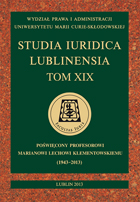 The public service of Polish landed gentry in gmina courts of the Lublin county in the years 1876–1915 Cover Image