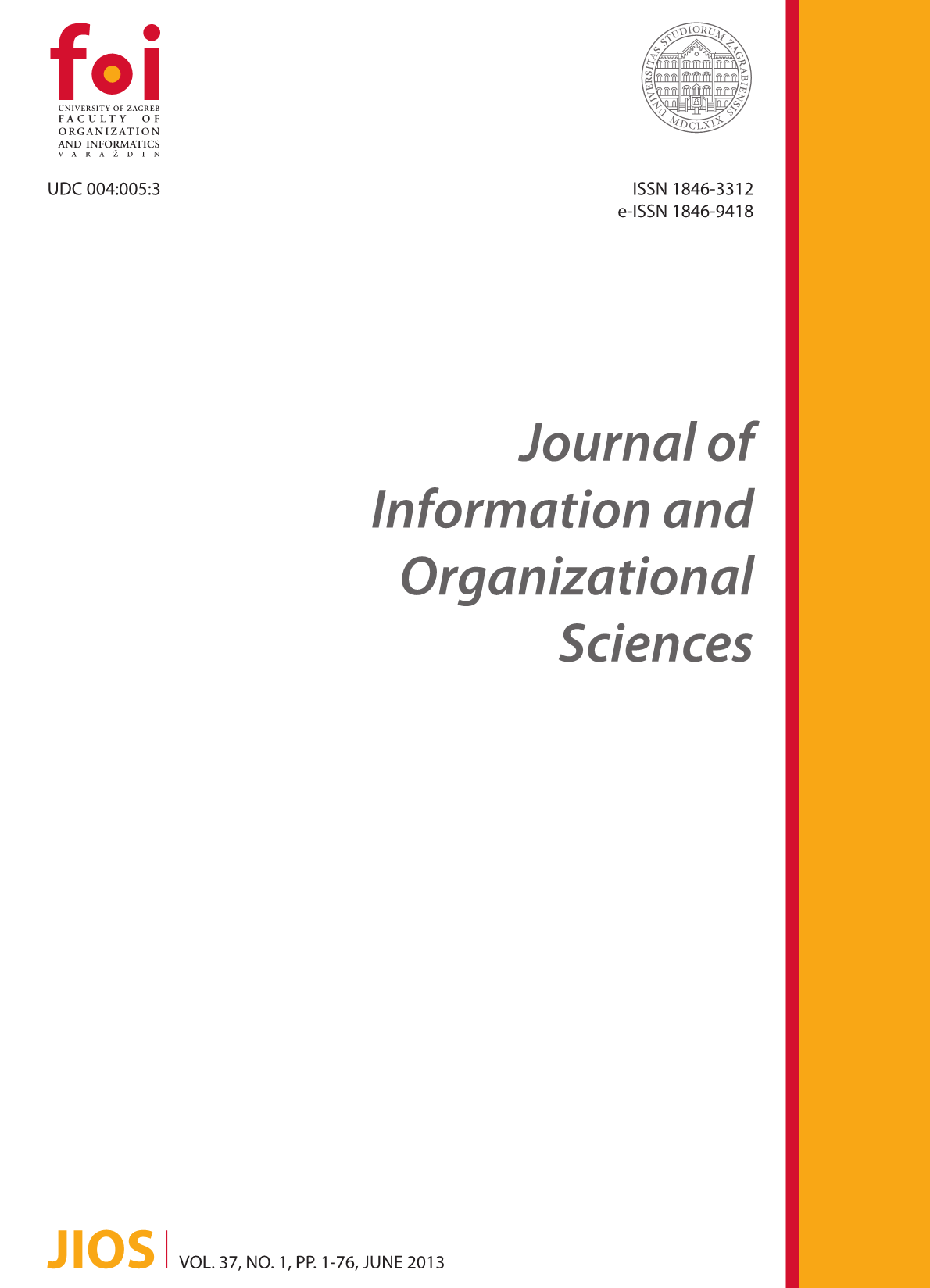 Factors of Knowledge Management and the Impact of Employee Turnover in Activity and Performance in Scientific and Technological Parks in Slovenia Cover Image