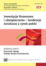 Overload of roofs of buildings with snow as an element of risk in property insurance in the Polish climate area Cover Image