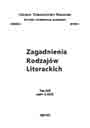 Tadeusz Kantor’s Wielopole, Wielopole — between the medium of memory and the medium of photography Cover Image