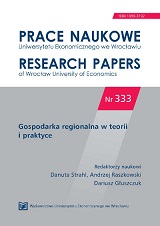 The implementation of the cluster development policy in the selected regions of Poland Cover Image