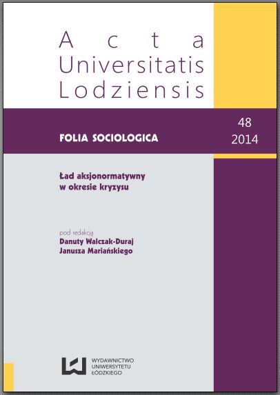 CODES OF ETHICS AND THEIR INFLUENCE ON MORAL PERSPECTIVES  OF POLISH MANAGERS  Cover Image