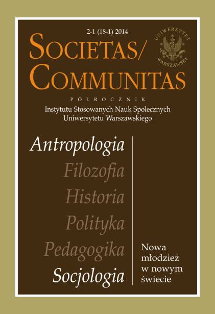 Rejection of Adulthood or a New Adulthood? Dilemmas and Discussions in Researching the Processes of Entering Adulthood Cover Image