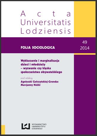 TEENAGE PARENTHOOD: A ROUTE TO SOCIAL EXCLUSION  OR AN OPPORTUNITY FOR SOCIAL INTEGRATION? THEORETICAL  CONTROVERSIES AND PRACTICAL APPROACHES  Cover Image