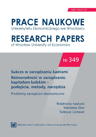 Performance management in Polish companies operating on international markets  Cover Image