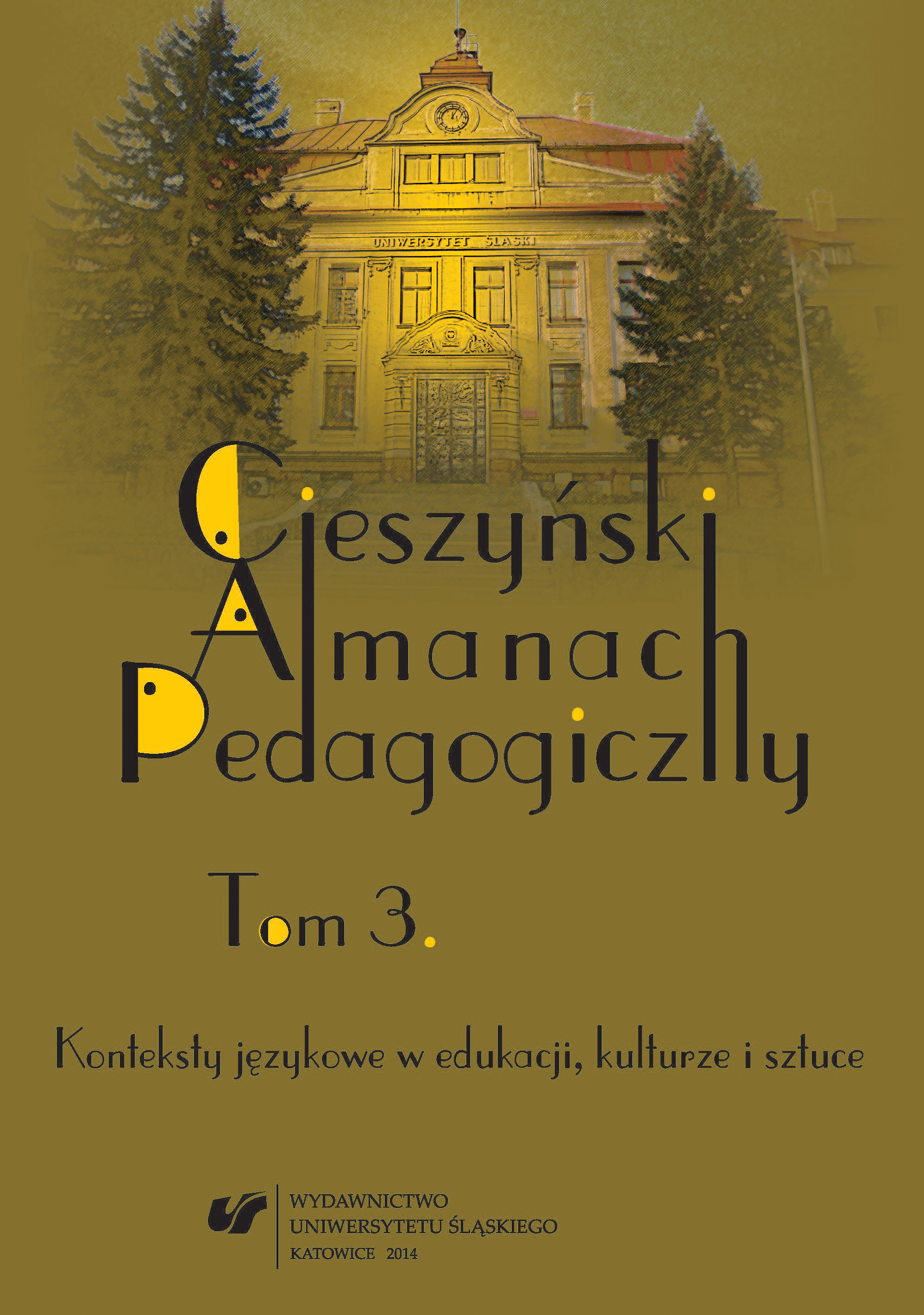 Dialect as an indicator of regional identity (dialect of the Pszczyna region as a case study) Cover Image