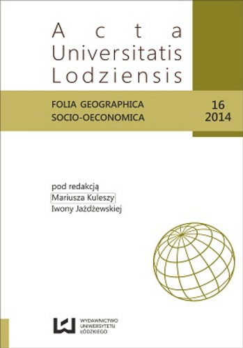 Wolin and Usedom - borderland area or centre of the region? Historical and contemporary conditions of functioning of the islands Cover Image