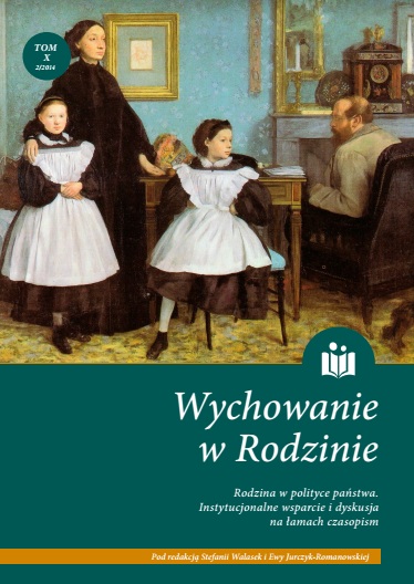 Changes in the Authority of the Father in the Polish Family in the Twentieth Century. The Interpretation from the Historical and Pedagogical Perspective Cover Image