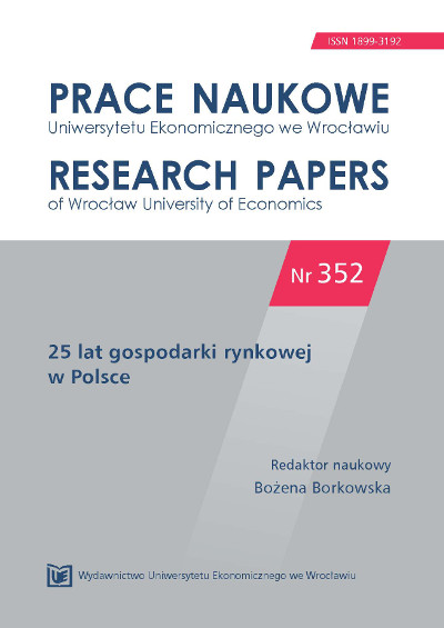 The “maturation” of markets during the economic transition − the case of housing markets in Poland after 1989 Cover Image